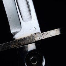 British L1A4 Bayonet by Hopkinson, Chromed Parade Order 9